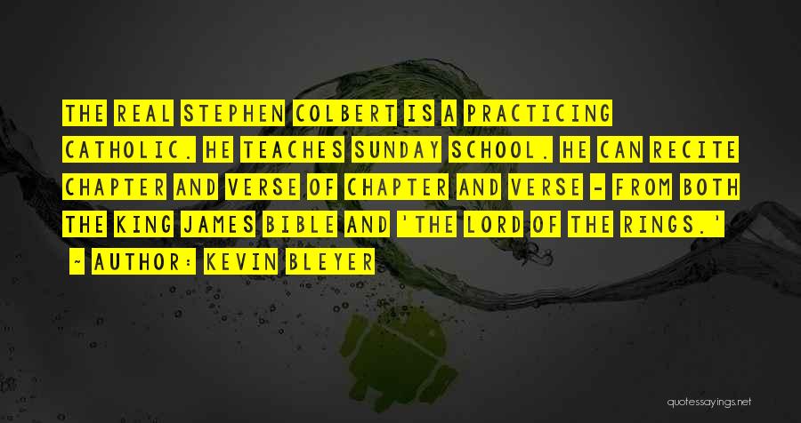 James Chapter 1 Quotes By Kevin Bleyer