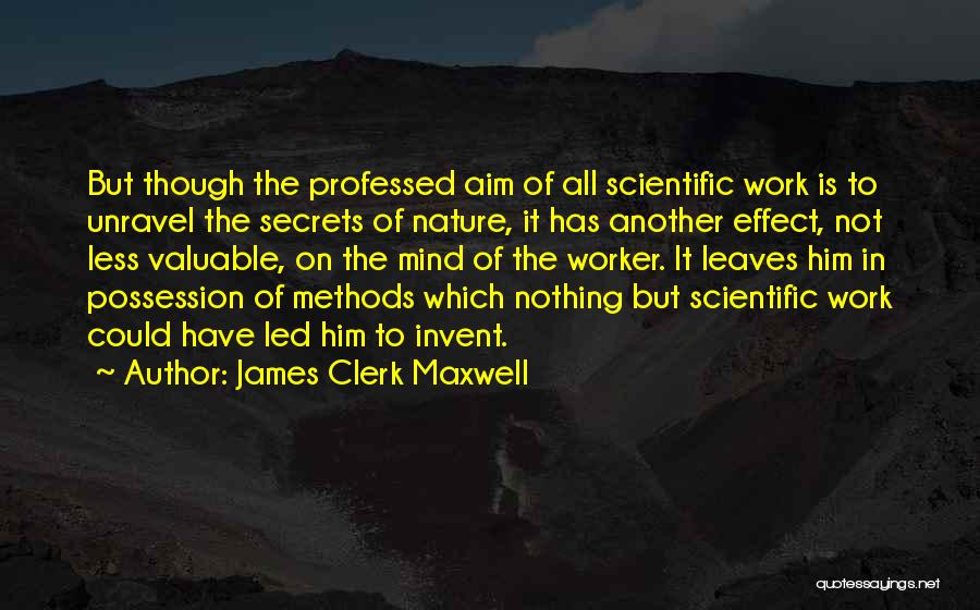 James Clerk Maxwell Quotes 2116357