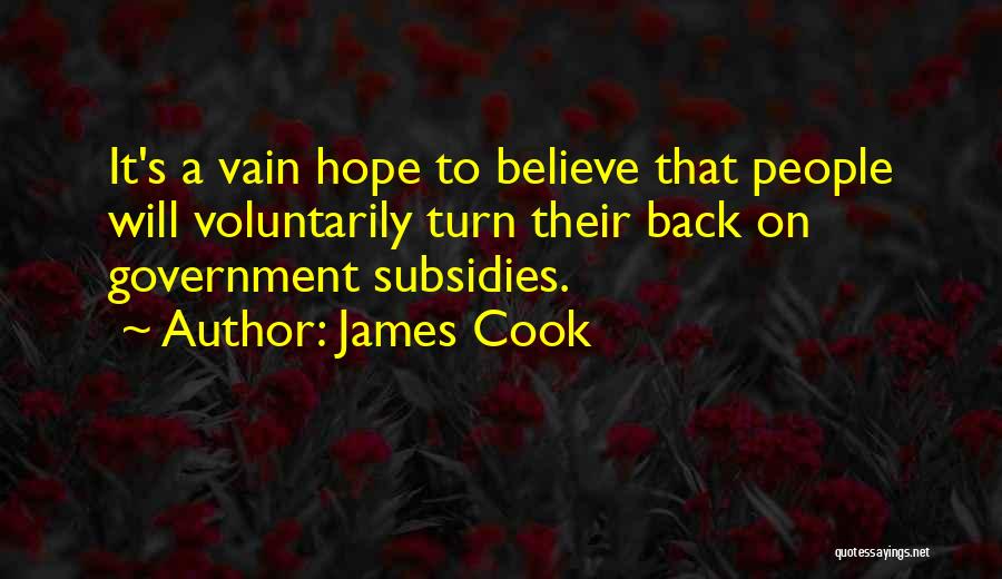 James Cook's Quotes By James Cook