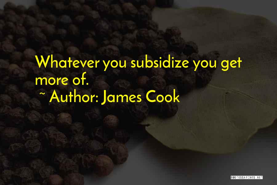 James Cook's Quotes By James Cook