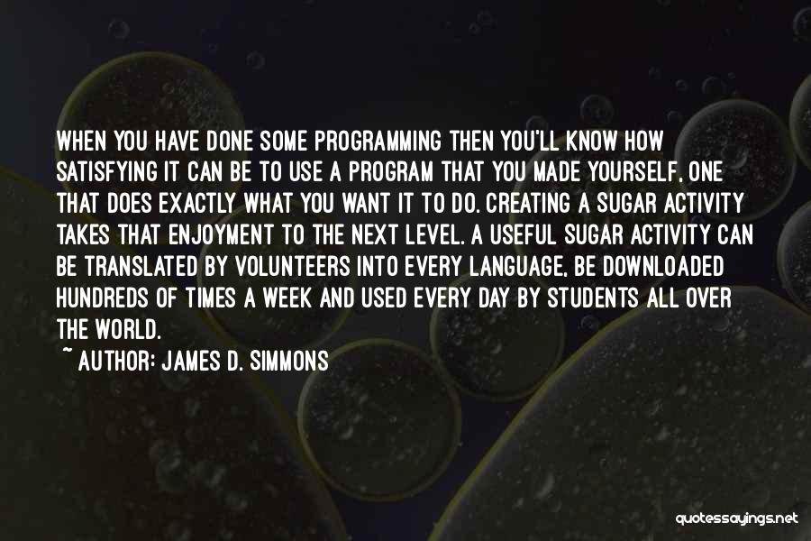 James D. Simmons Quotes 567294