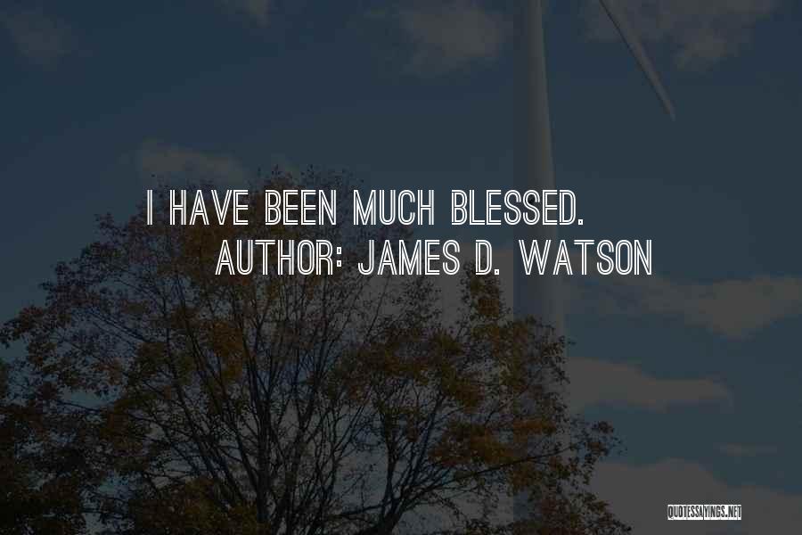 James D. Watson Quotes 1030145