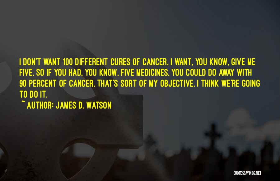 James D. Watson Quotes 1075672