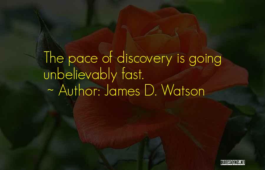 James D. Watson Quotes 274636