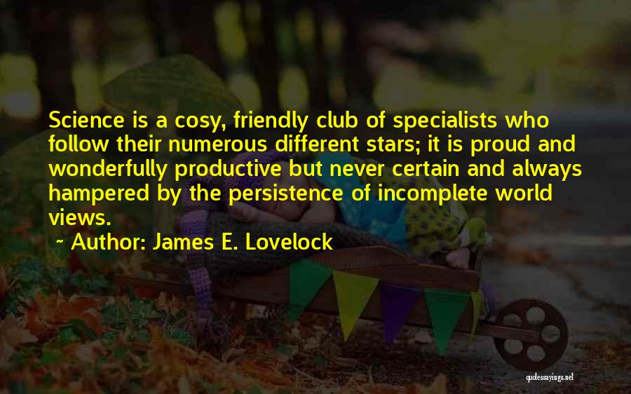James E. Lovelock Quotes 1824561
