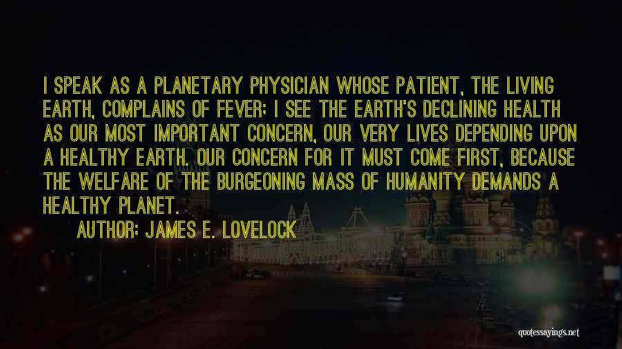 James E. Lovelock Quotes 2178095