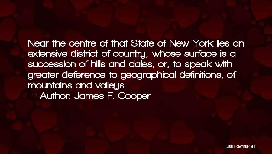 James F. Cooper Quotes 1454157