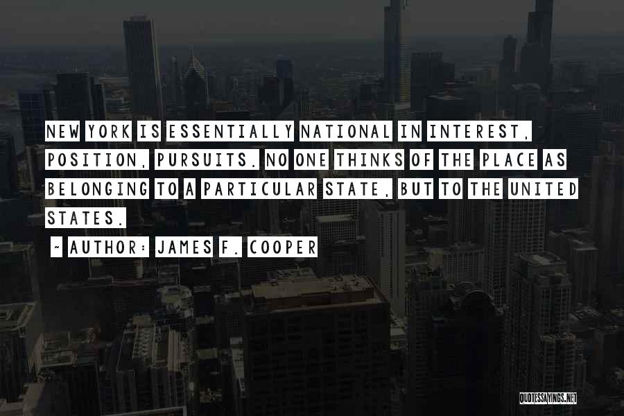 James F. Cooper Quotes 1733565