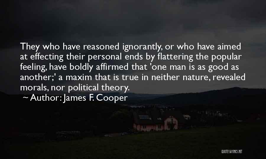 James F. Cooper Quotes 1872537
