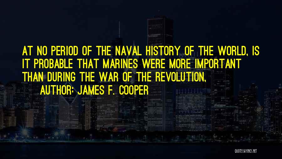 James F. Cooper Quotes 1888780