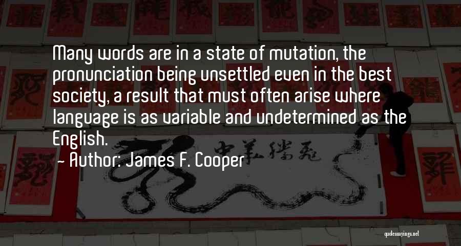 James F. Cooper Quotes 1957765