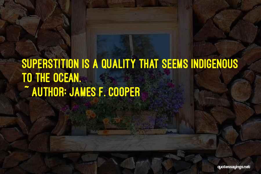 James F. Cooper Quotes 2077330