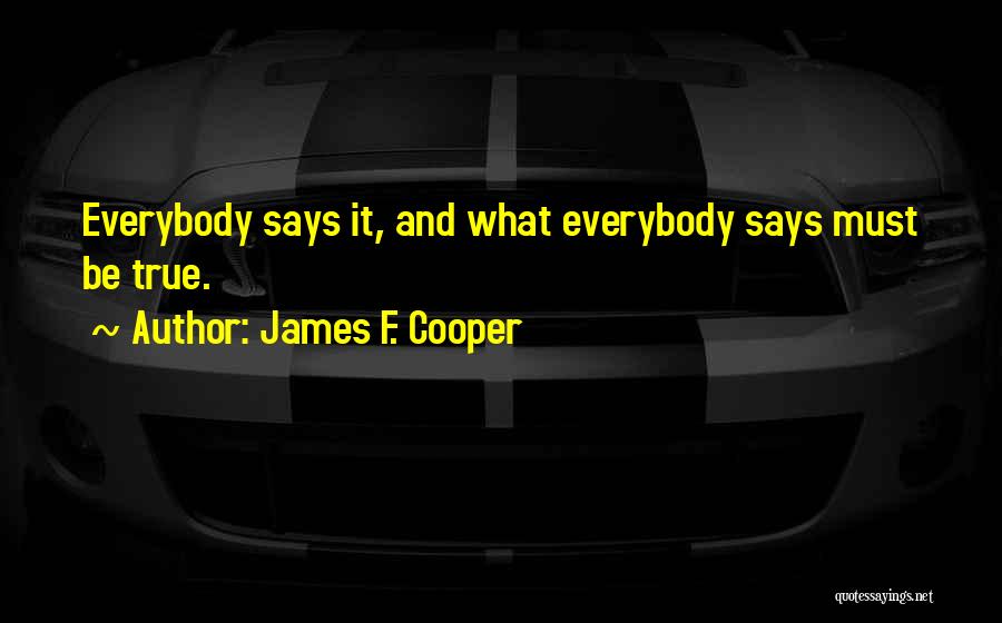 James F. Cooper Quotes 680180