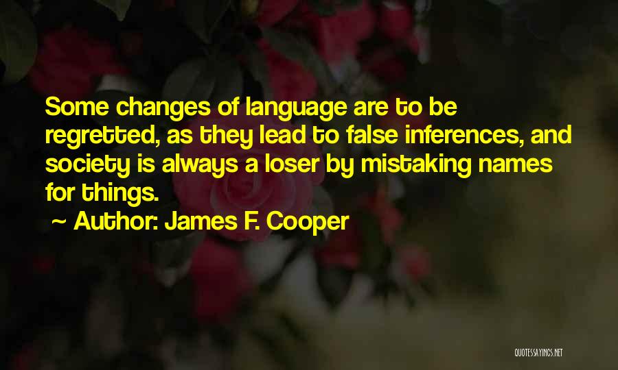 James F. Cooper Quotes 859650