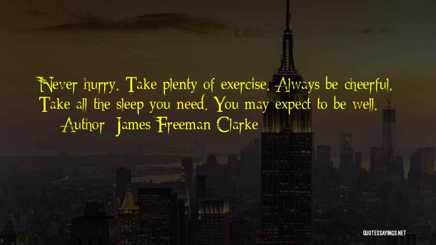 James Freeman Clarke Quotes 806733