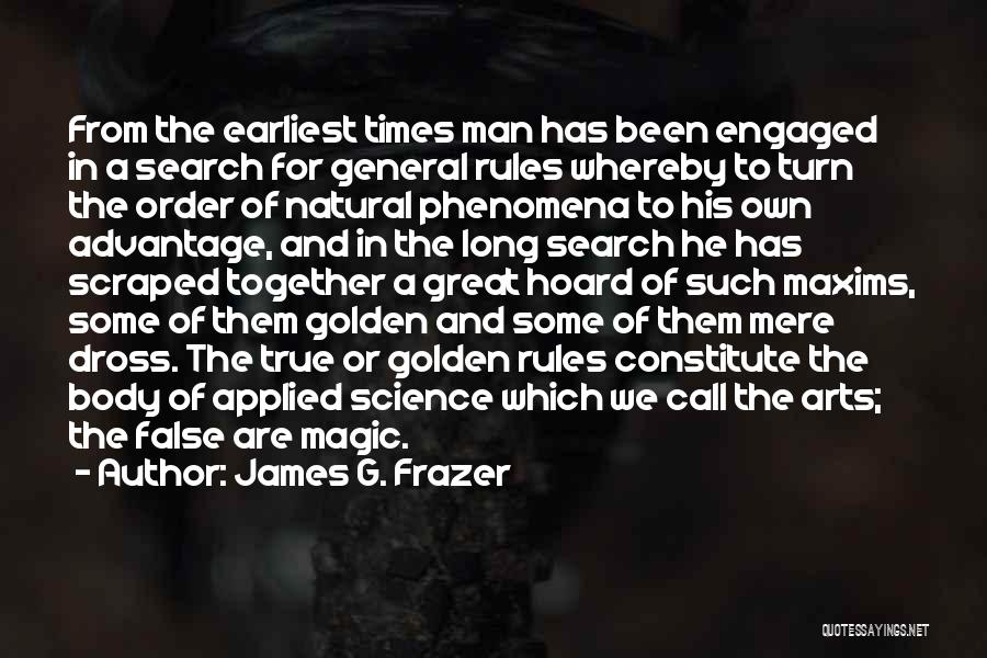 James G. Frazer Quotes 749969