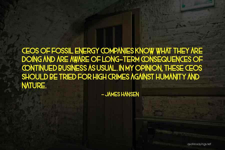 James Hansen Quotes 218500