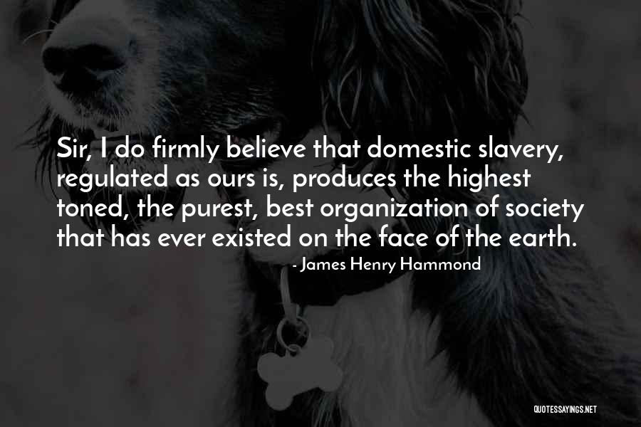 James Henry Hammond Quotes 1394295