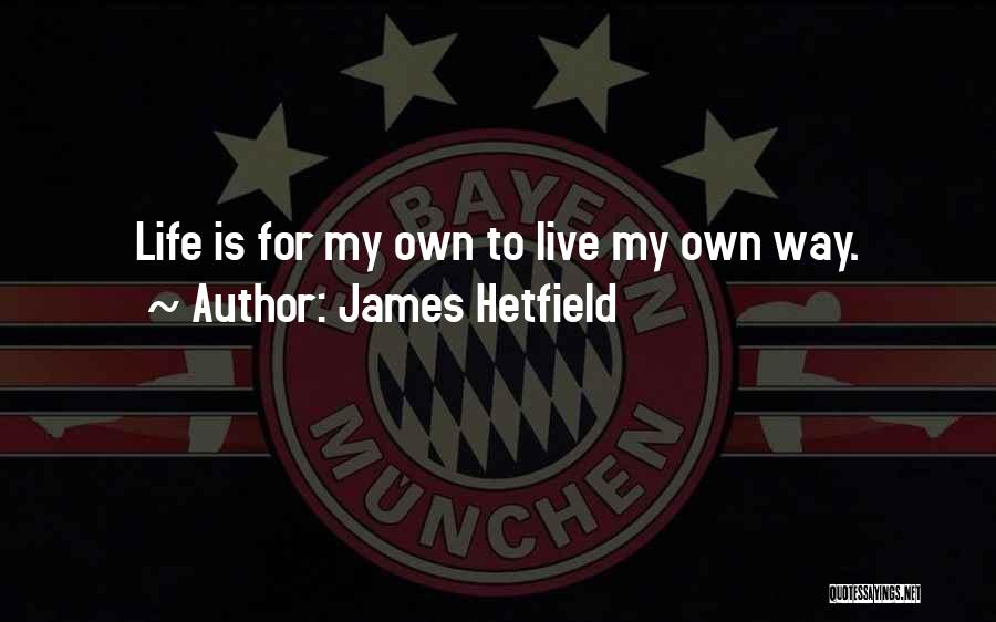 James Hetfield Quotes 423613