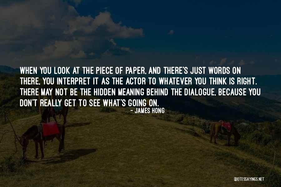 James Hong Quotes 1321973 James Hong Quotes 1321973
