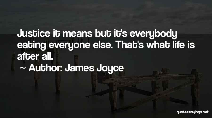 James Joyce Life Quotes By James Joyce