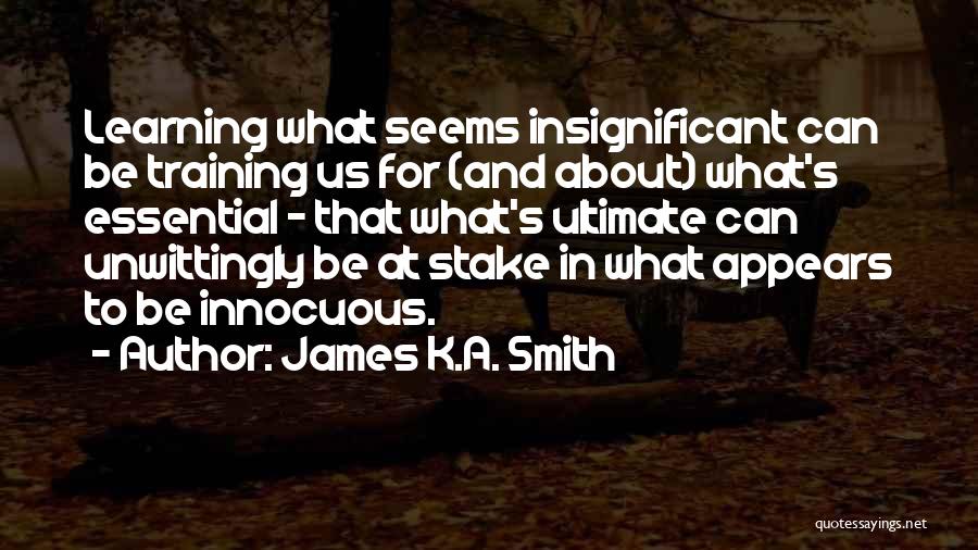 James K.A. Smith Quotes 1620331