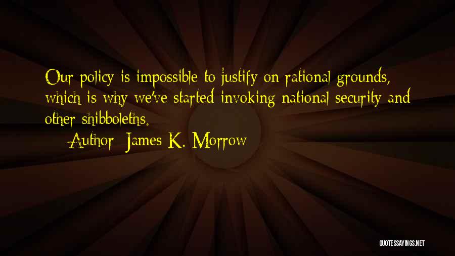 James K. Morrow Quotes 189725