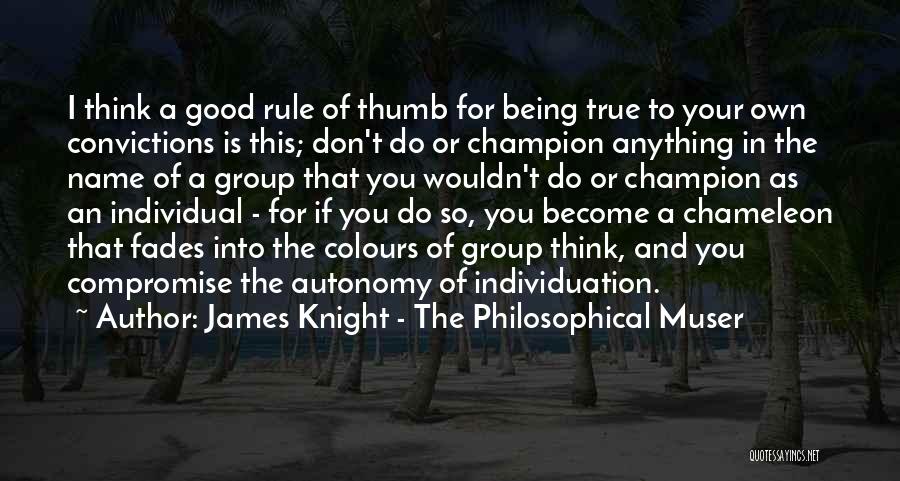 James Knight - The Philosophical Muser Quotes 1376920