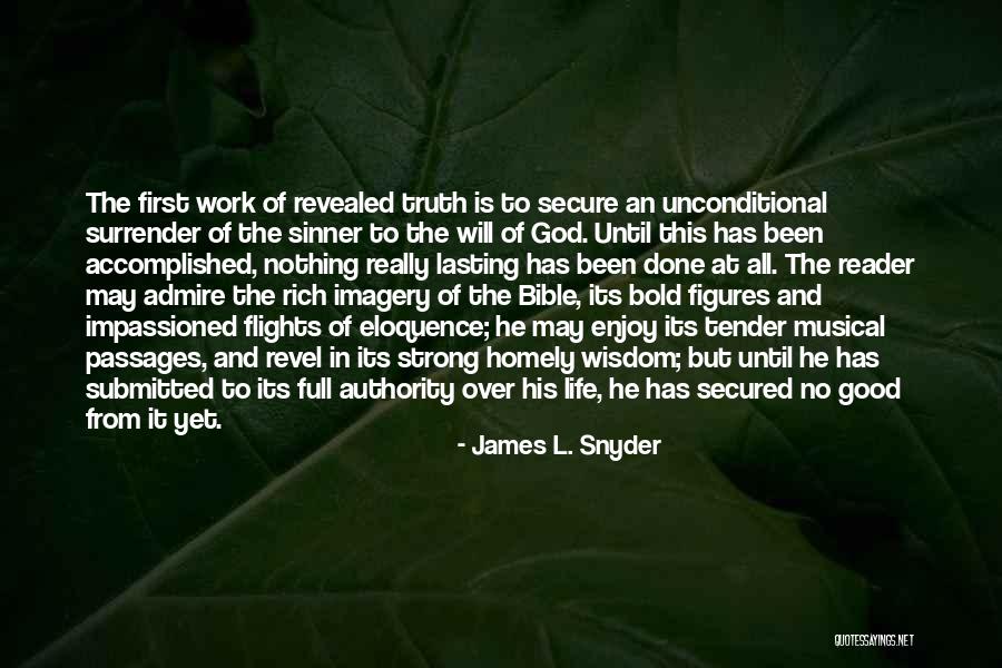 James L. Snyder Quotes 1271683