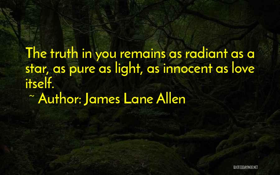 James Lane Allen Quotes 194175