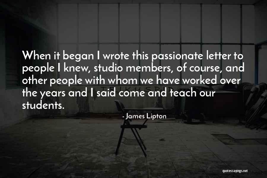 James Lipton Quotes 478566