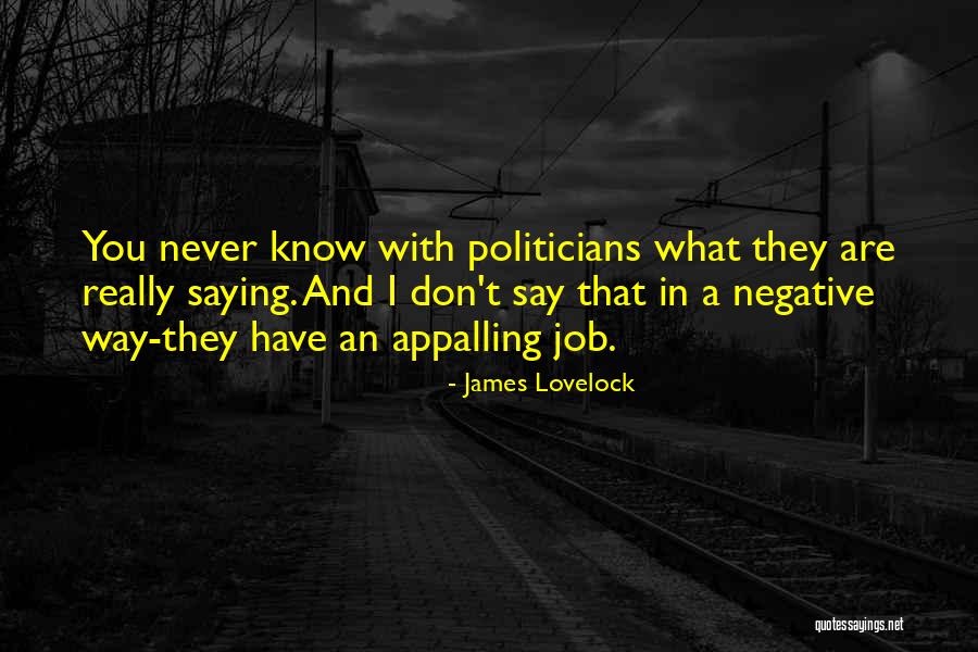 James Lovelock Quotes 123831