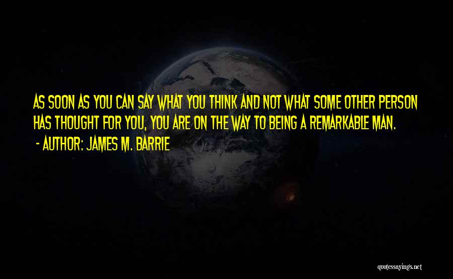 James M. Barrie Quotes 1556953