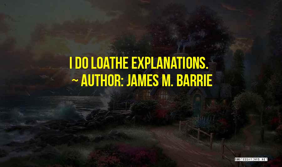 James M. Barrie Quotes 735295