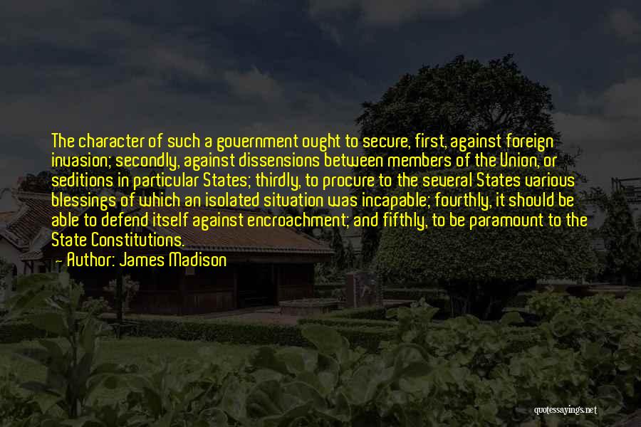 James Madison Quotes 672727