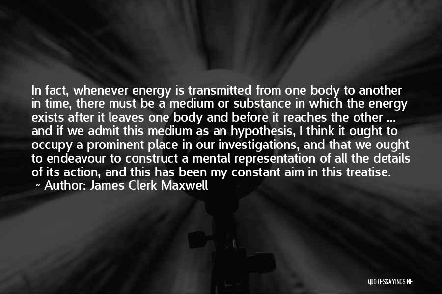 James Maxwell Clerk Quotes By James Clerk Maxwell