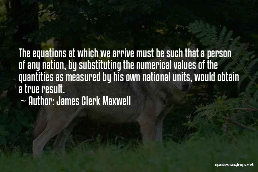 James Maxwell Clerk Quotes By James Clerk Maxwell