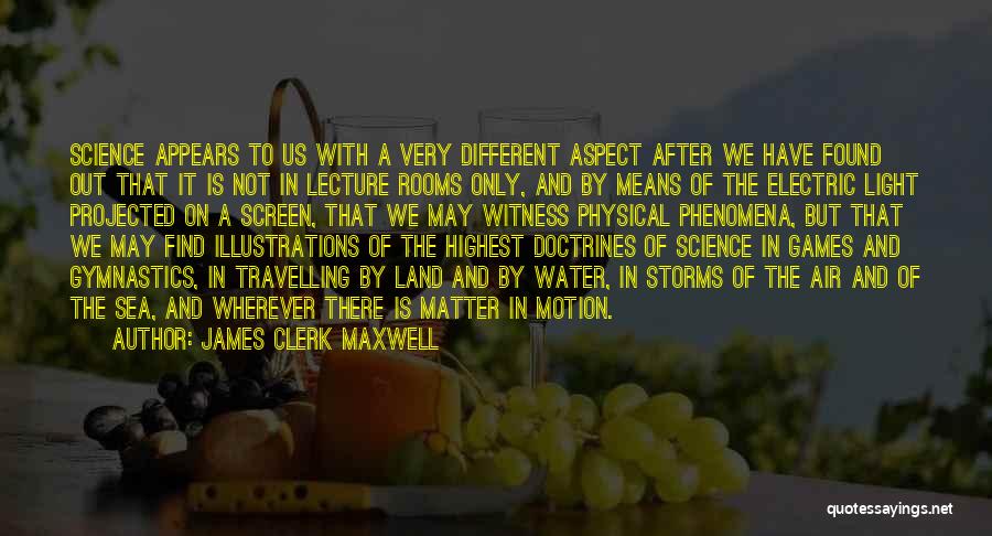 James Maxwell Clerk Quotes By James Clerk Maxwell