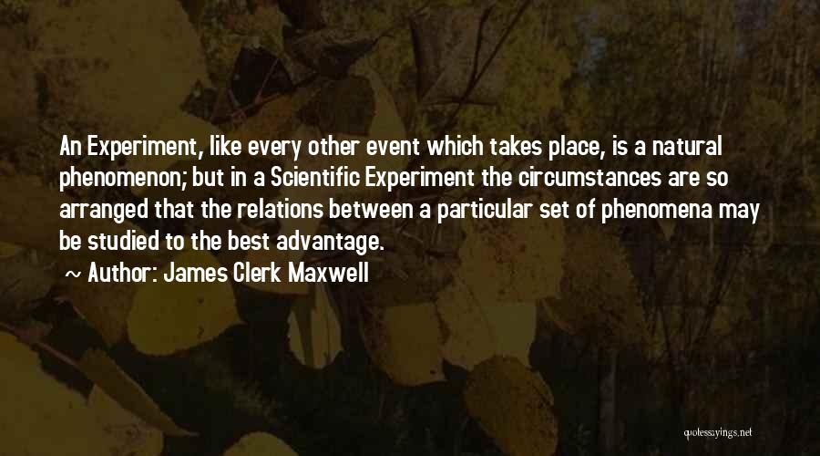 James Maxwell Clerk Quotes By James Clerk Maxwell