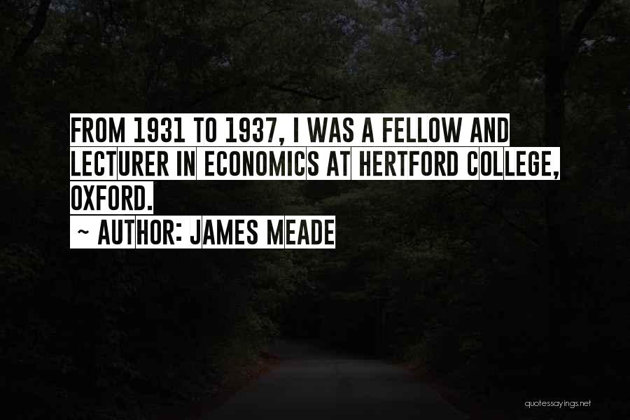 James Meade Quotes 282026