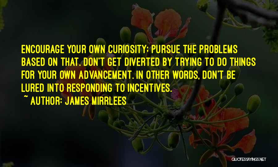 James Mirrlees Quotes 1240800