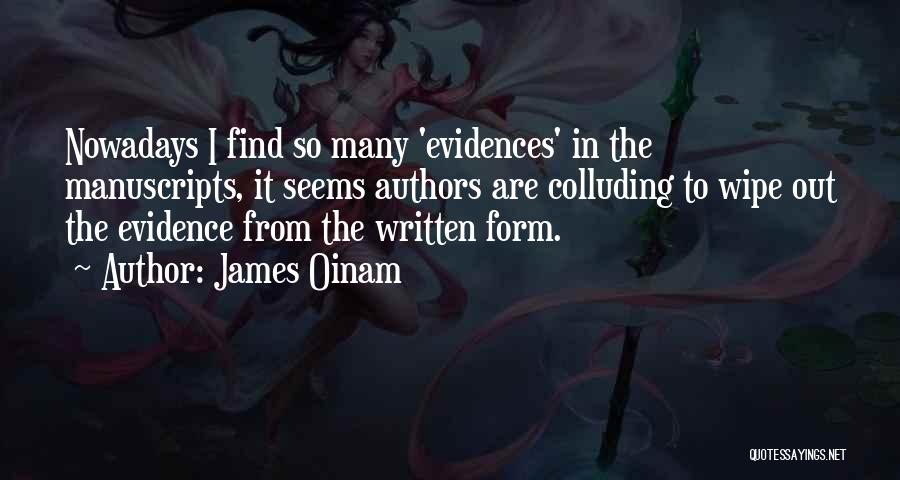 James Oinam Quotes 2221487