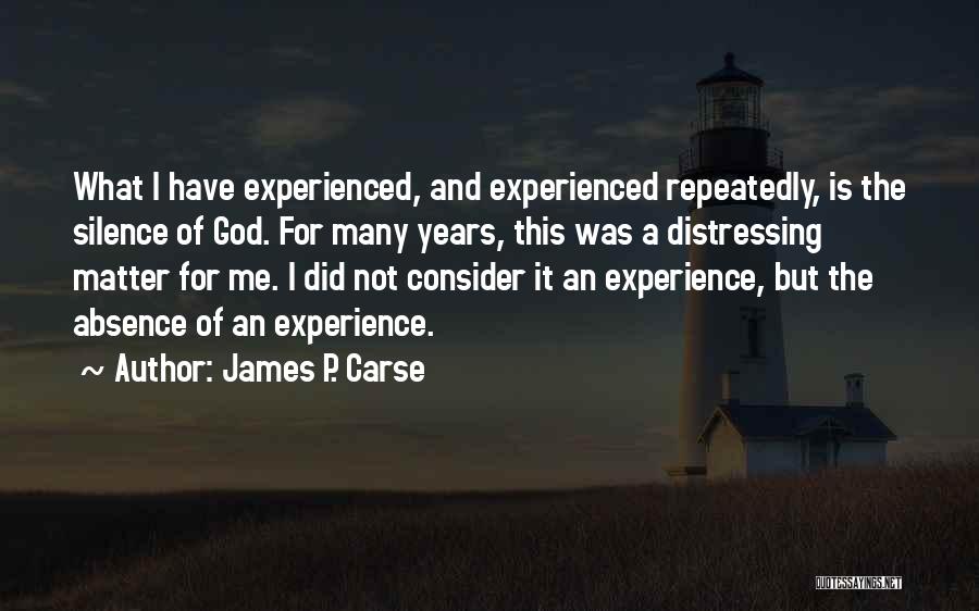 James P. Carse Quotes 1066225