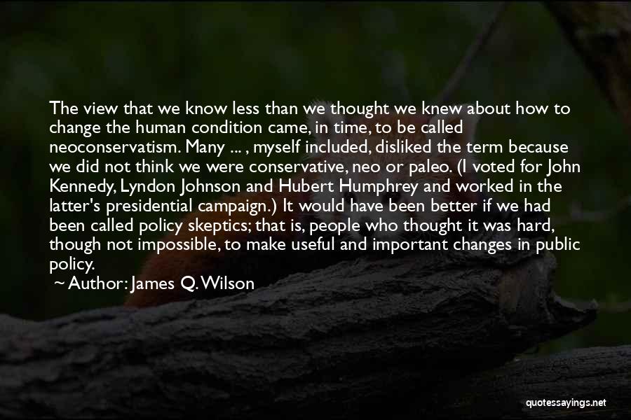 James Q. Wilson Quotes 165812