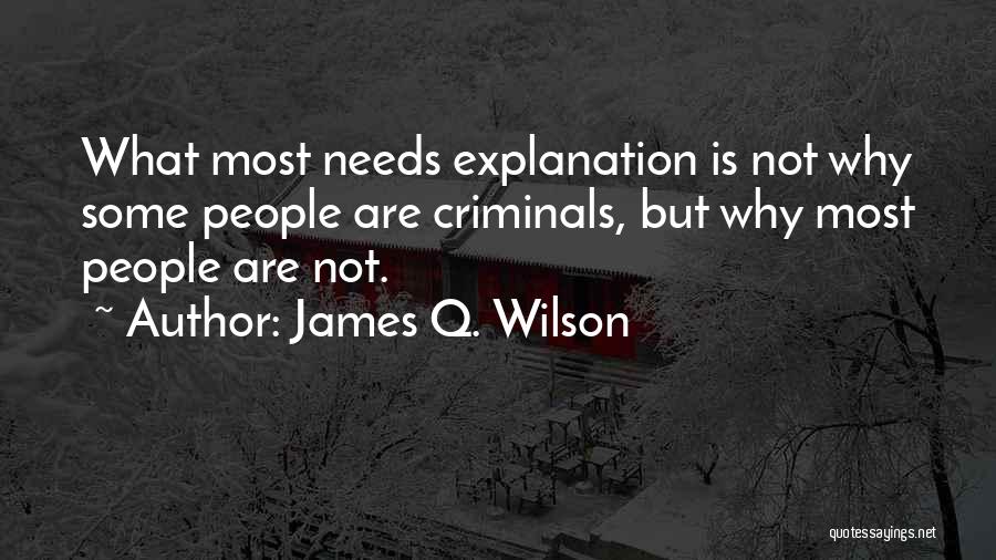 James Q. Wilson Quotes 517296