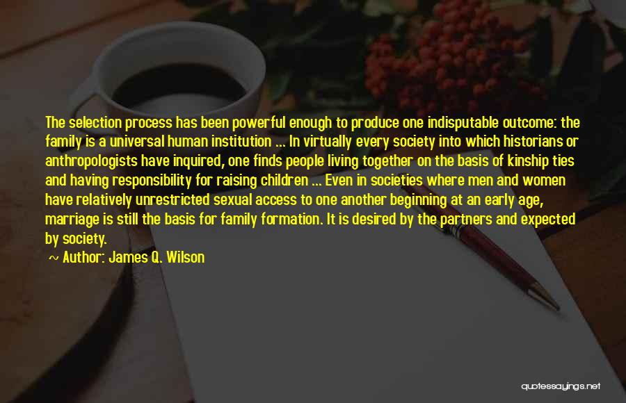 James Q. Wilson Quotes 528123