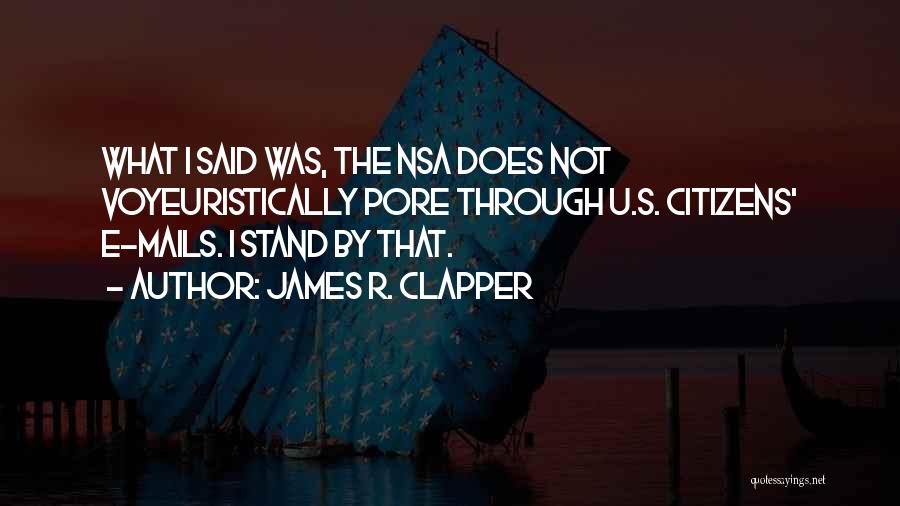 James R. Clapper Quotes 951965