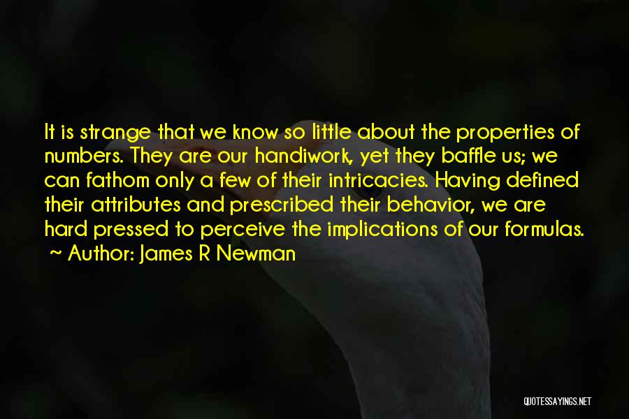 James R Newman Quotes 1456915 James R Newman Quotes 1456915