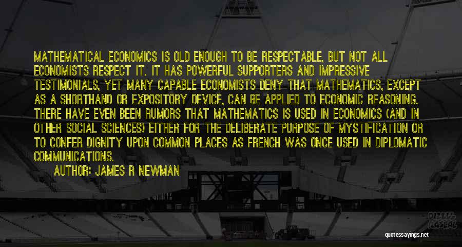 James R Newman Quotes 1605297