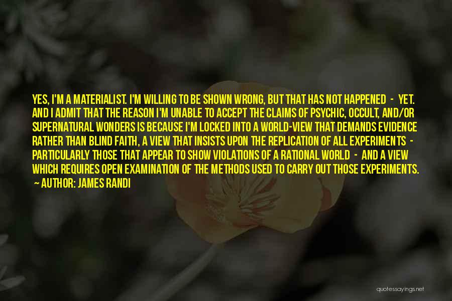 James Randi Quotes 777723